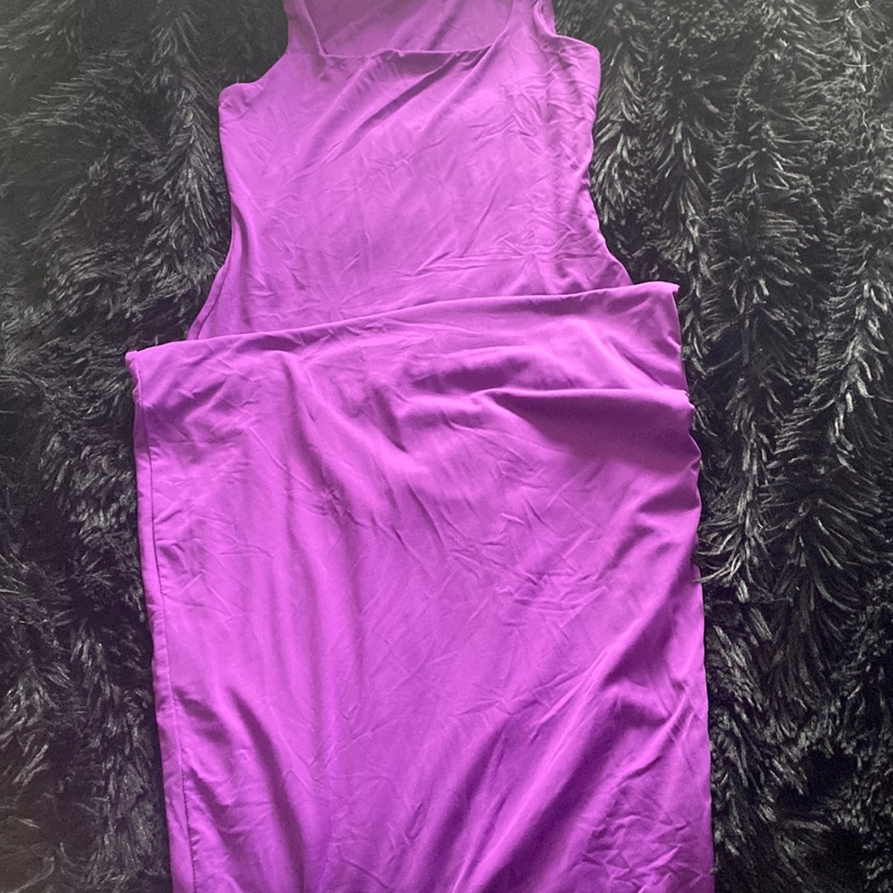 Purple dress